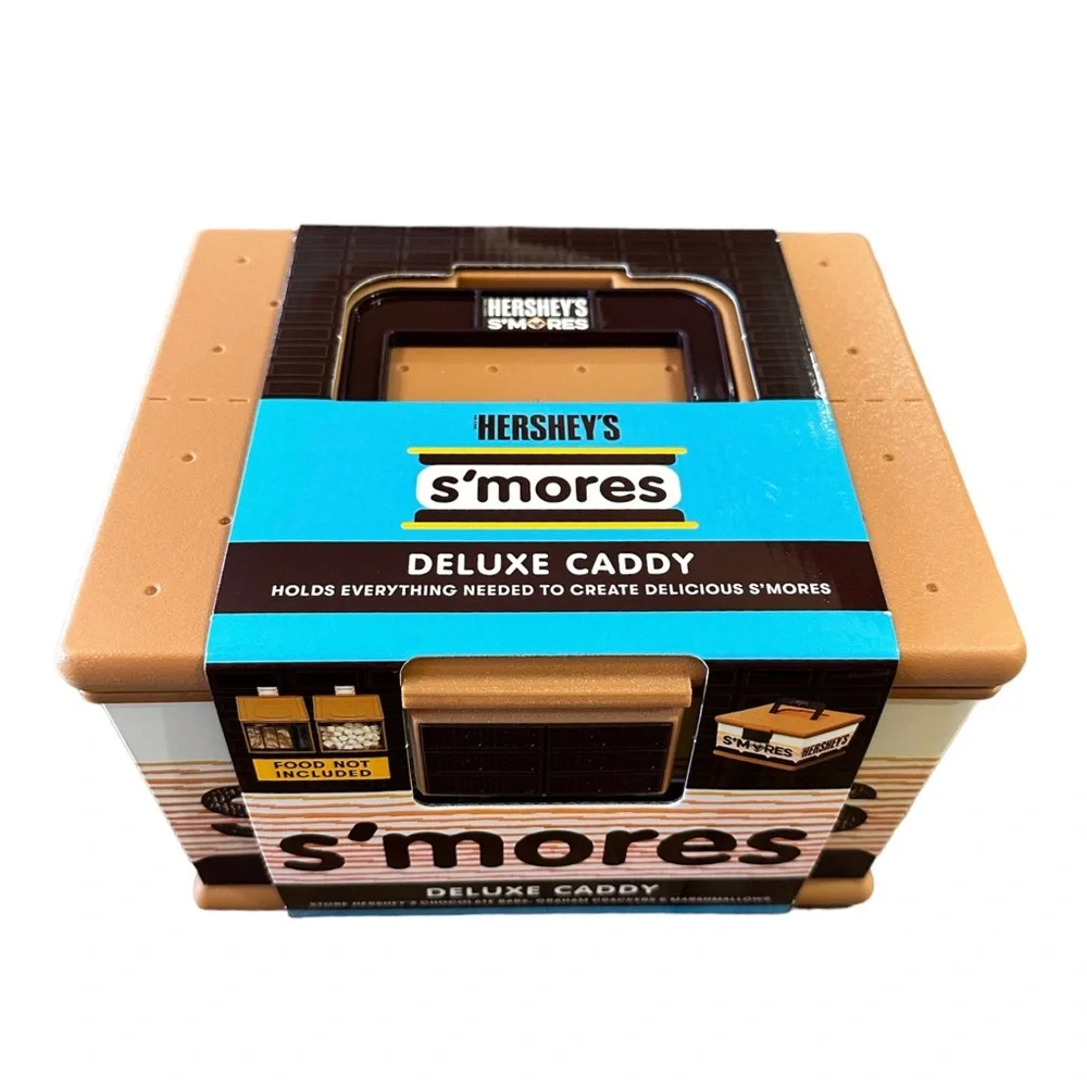 COPY - NEW Hershey's S'mores Deluxe Caddy - Removable Tray & Carrying Handle Ca…